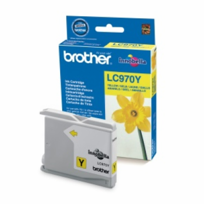 Brother LC-970Y (yellow, 300 str.@ 5%, draft)