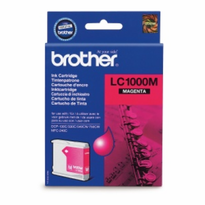 Brother LC-1000M (magenta, 400str.@ 5% draft) pro DCP-330...