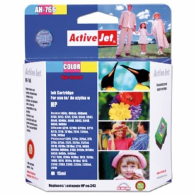 ActiveJet inkoust HP 8766 Col ref. no343, 21 ml     AH-766