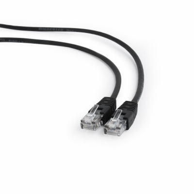 GEMBIRD kabel patchcord Cat5e UTP 3m, černý
