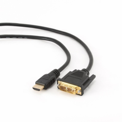 GEMBIRD Kabel HDMI - DVI 1,8m (M/M, DVI-D, Single Link, z...