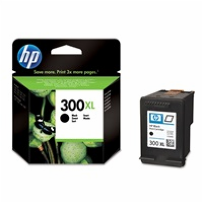 HP 300XL Black Ink Cart, 12 ml, CC641EE (600 pages)