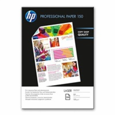 HP Professional Laser Photo Paper, Glossy, A4, 150 listů,...