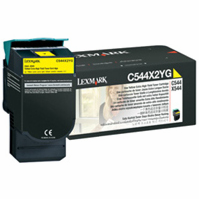 LEXMARK C544 X544 toner cartridge yellow extra high yield...