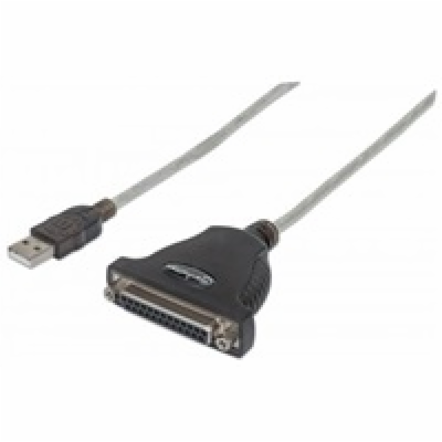 MANHATTAN Kabel / převodník USB - paralelní port 1,8m (US...