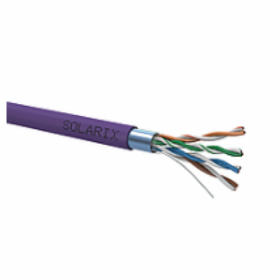 Instalační kabel Solarix CAT5E FTP LSOH Dca-s1,d2,a1 500m...
