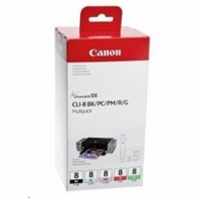 Canon 0620B027 - originální Canon CARTRIDGE CLI-8 BK/PC/P...