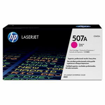 HP 507A Magenta LJ Toner Cart, CE403A (6,000 pages)