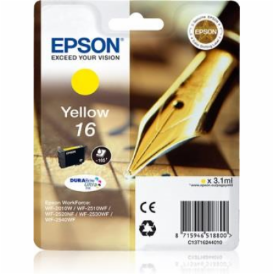 Epson Singlepack Yellow 16 DURABrite Ultra Ink