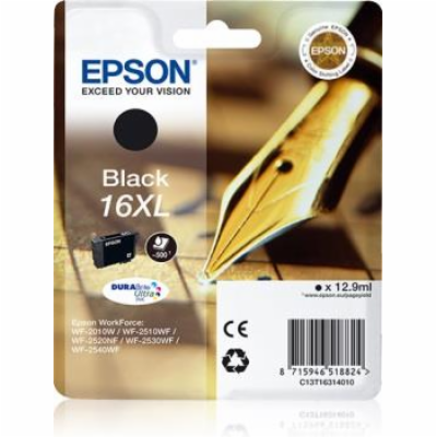 EPSON ink čer Singlepack "Pero" Black 16XL DURABrite Ultr...
