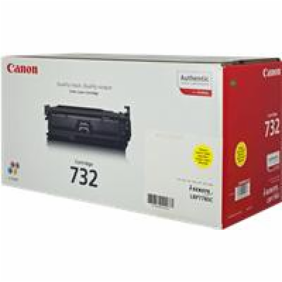 Canon originální toner 732 Y žlutý, kapacita 6400 stran