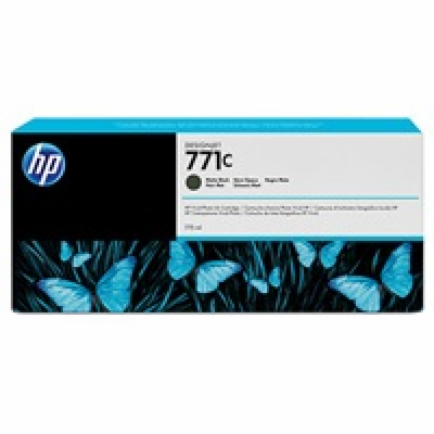 HP 771C Matná Černá inkoustová kazeta DesignJet, 775 ml