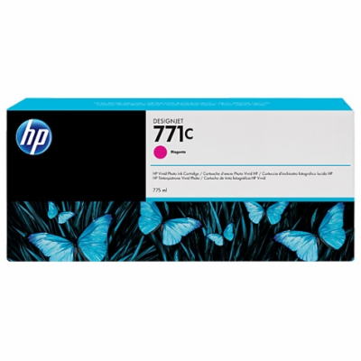 HP 771C Magenta DJ Ink Cart, 775 ml, B6Y09A