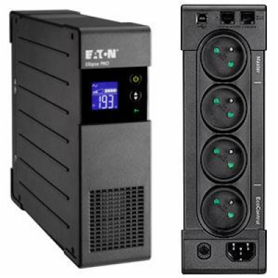 Eaton Ellipse PRO 650 FR, UPS 650VA, 4 zásuvky, LCD, česk...