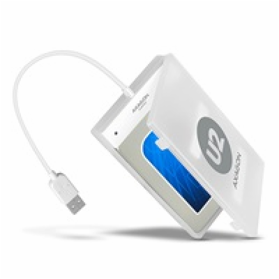 AXAGON ADSA-1S, USB2.0 - SATA HDD/SSD adaptér vč. 2.5" po...