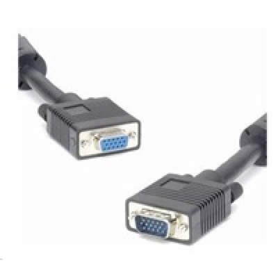 PREMIUMCORD Kabel VGA prodlužovací 5m (HD15M/F, dvojité s...