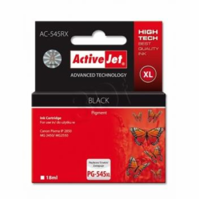 ActiveJet inkoust Canon PG-545XL, Black, 18 ml, Prem. AC-...