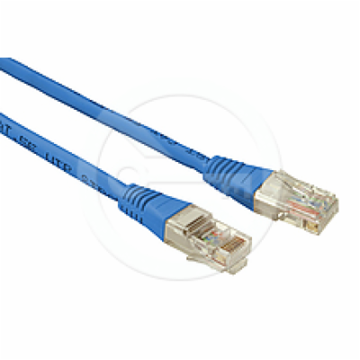 SOLARIX patch kabel CAT5E UTP PVC 2m modrý non-snag proof