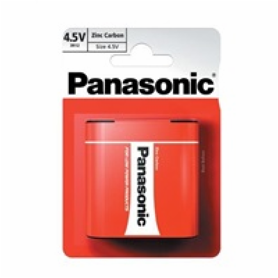PANASONIC Zinkouhlíkové baterie Red Zinc 3R12RZ/1BP Ploch...