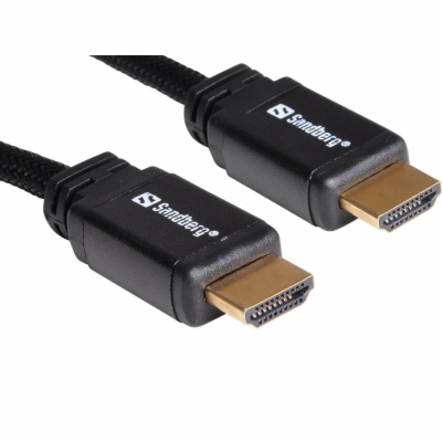 Sandberg HDMI 2.0 kabel 4K, M/M, 2m, černý