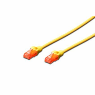 DIGITUS CAT 6 U-UTP patch cable PVC AWG 26/7 length 1m co...