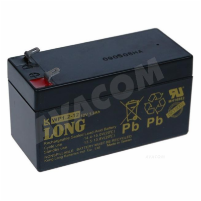 LONG baterie 12V 1,2Ah F1 (WP1.2-12)