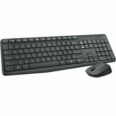 LOGITECH MK235 wireless Keyboard + Mouse Combo Grey - INT...