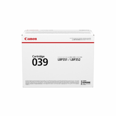 Canon 0287C001 - originální Canon TONER CRG 039 černý pro...