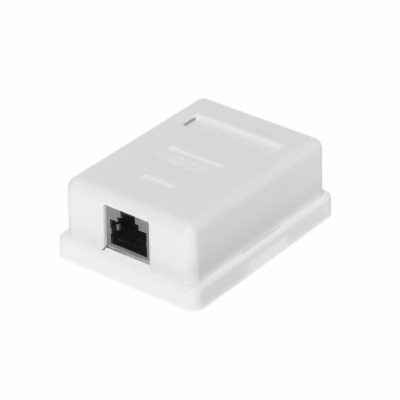 NETRACK 106-12 complete surface-mounted outlet 1 x RJ45 8...