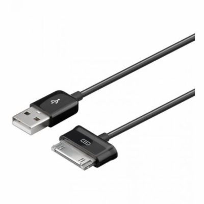 TECHLY 305113 USB 2.0 cable for Samsung Galaxy Tab. black...