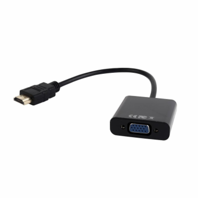 Gembird adaptér HDMI (M) na VGA (F) + audio, single port,...