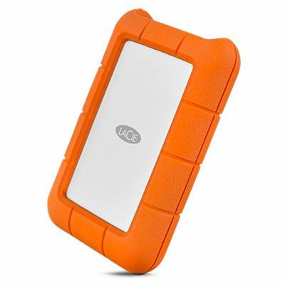 LaCie HDD Externí Rugged 2.5" 2TB - USB-C, Oranžová