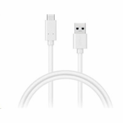 Connect IT Wirez USB-C - USB, bílý, 0,5 m