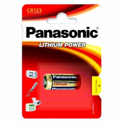 PANASONIC BK-CR123A-1B Panasonic Lithium Power baterie do...