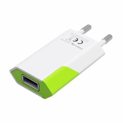 TECHLY 100044 Techly Slim USB charger 230V -> 5V/1A white...