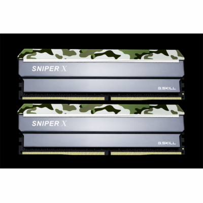 G.SKILL Sniper X DDR4 16GB 2x8GB 3000MHz CL16 1.35V XMP 2...