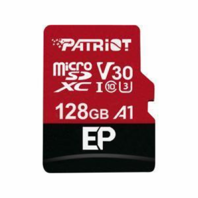 Patriot V30 A1/micro SDXC/128GB/100MBps/UHS-I U3 / Class ...