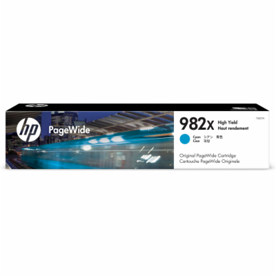 HP 982X High Yield Cyan Original PageWide Cartridge (16,0...