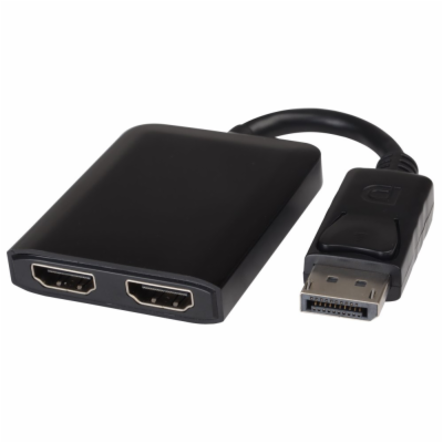 PremiumCord MST adaptér DisplayPort 1.2 - 2x HDMI, rozšíř...