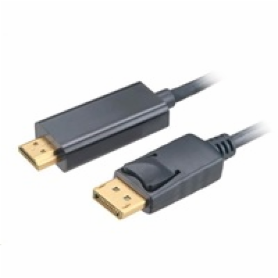 AKASA Kabel 4K DisplayPort na HDMI active, adaptér, 1.8m