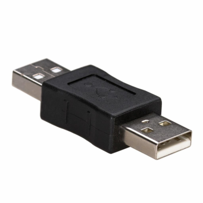 Akyga adaptér USB-AM/USB-AM/ABS/cerná