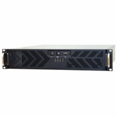 CHIEFTEC rack 19" 2U UNC-210T-B-U3-OP, bez zdroje, USB 3....