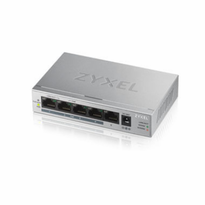 Zyxel GS1005HP 5-port Desktop Gigabit PoE Switch, 4x PoE+...