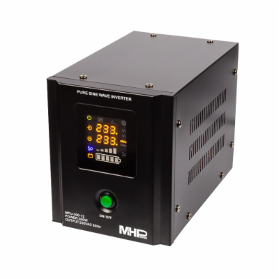 MHPower MPU300-12 záložní zdroj, UPS, 300W, čistý sinus, 12V