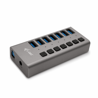 i-tec USB 3.0 nabíjecí HUB 7 Port + napájecí adaptér 36 W