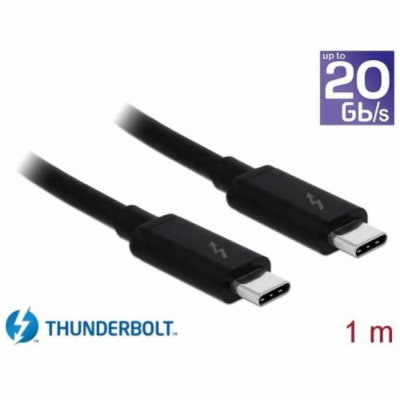 Delock Thunderbolt™ 3 (20 Gb/s) USB-C™ kabel samec > same...