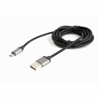GEMBIRD Kabel USB A Male/Micro B Male 2.0, 1,8m, opletený...