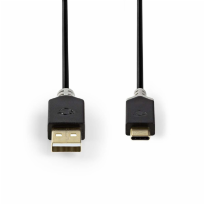 Nedis CCBW60600AT10 - USB 2.0 kabel | Typ-C Zástrčka - A ...