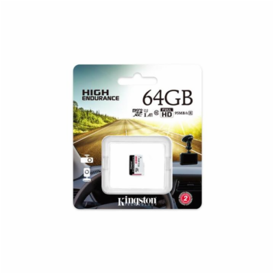 Kingston MicroSDXC karta 64GB microSD XC High Endurance, ...