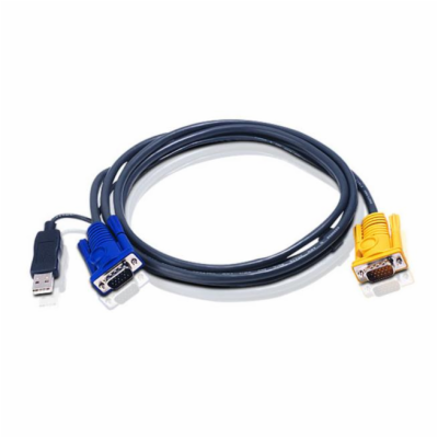 Aten 2L-5205UP ATEN 5M USB KVM Cable with 3 in 1 SPHD and...